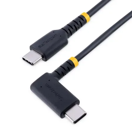 StarTech.com USB-C-laddningskabel, 30 cm, vinklad, 60 W PD