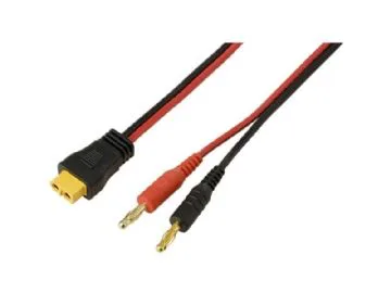 Bananstik 4 mm på XT60-kabel