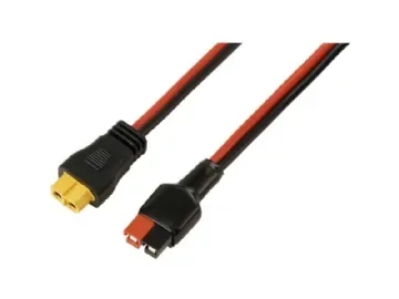 30 A batterianslutning till XT60-kabel 0,5 M TC-13619312 Svart, Röd TRU COMPONENTS Innehåll: 1 st
