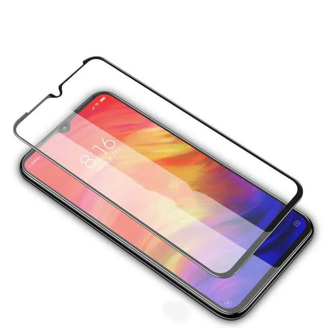 Skalo Heltäckande Härdat Glas till Xiaomi Redmi Note 7
