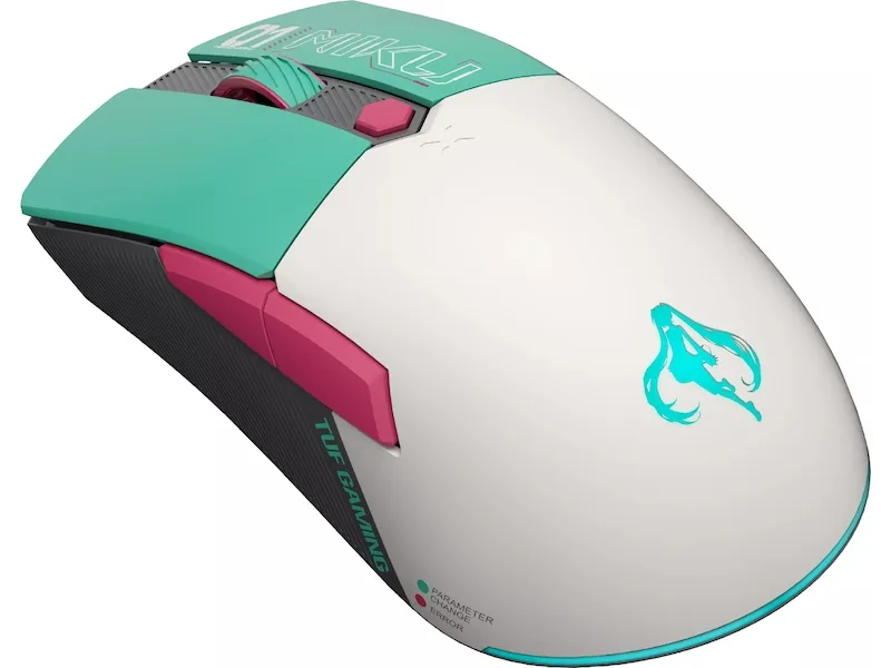 Asus TUF Gaming Mini Hatsune Miku gamingmus, 12000 dpi