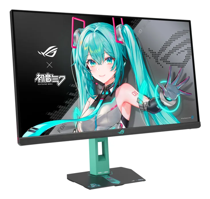 ASUS ROG Strix XG27ACMEG-G Hatsune Miku Edition