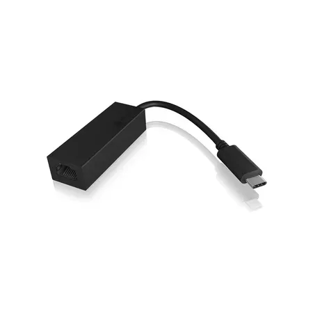 ICY BOX IB-LAN100-C3 nätverksadapter, USB-C till Ethernet 1000 Mbit/s