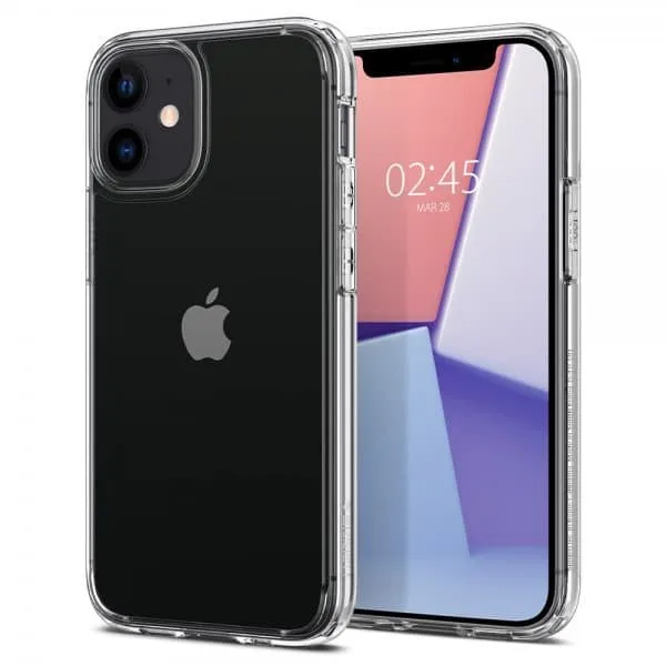 Spigen iPhone 12 Mini Skal Ultra Hybrid Crystal Clear