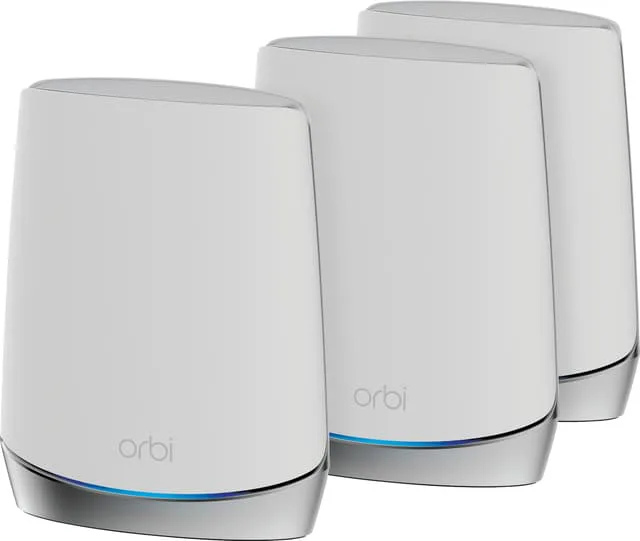 Netgear Orbi RBK753 AX4200 tri-band mesh WiFi 6 3-pack