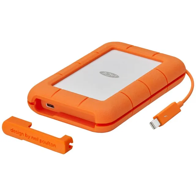 Lacie Rugged Thunderbolt USB-C 2 TB portabel