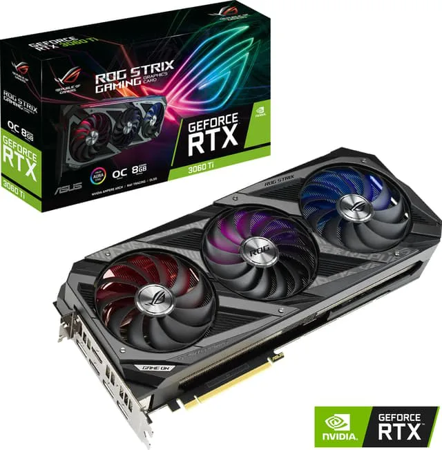 ASUS GeForce RTX 3060 Ti ROG Strix OC 8GB GDDR6