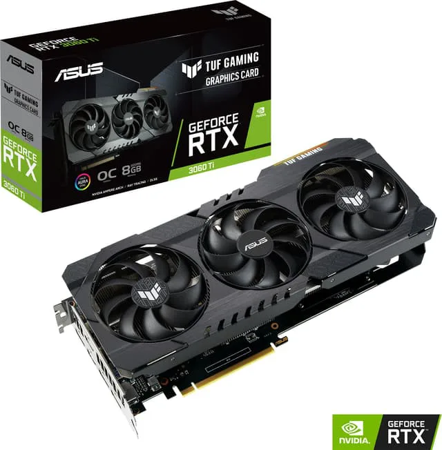 ASUS GeForce RTX 3060 Ti 8GB GDDR6 TUF