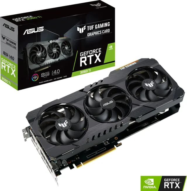 ASUS GeForce RTX 3060 Ti 8GB GDDR6 TUF OC