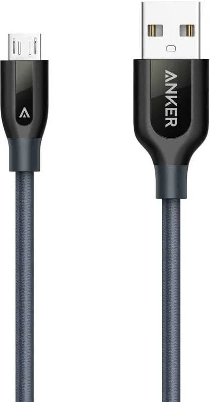 Anker PowerLine Plus USB-A till microUSB 0.9m laddningskabel