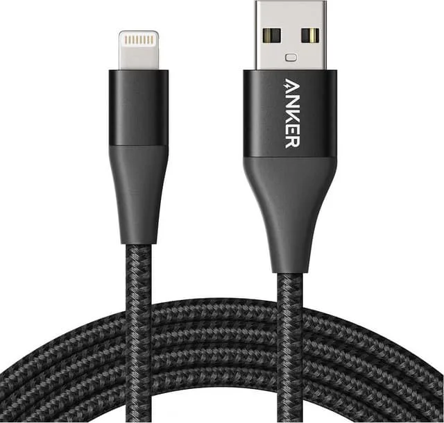 Anker PowerLine Plus USB-A till Lightning kabel 1.8m