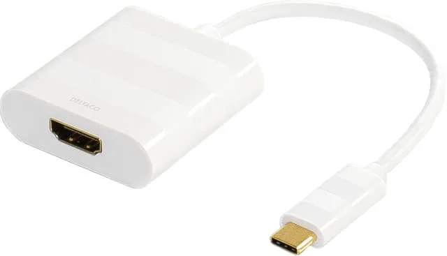 DELTACO USBC-HDMI1 Extern videoadapter