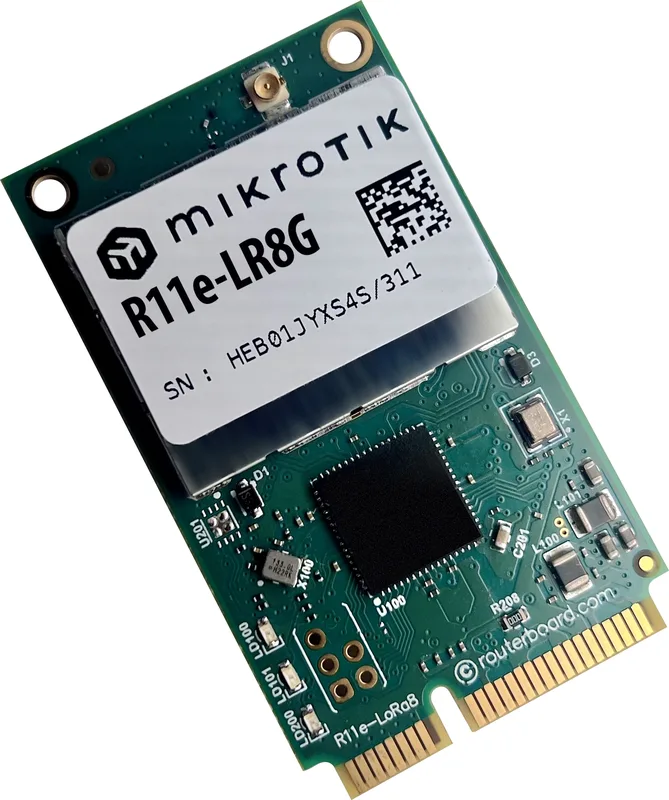 MikroTik R11e-LR8G LoRa miniPCI-e card