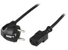 DELTACO - strömkabel - power CEE 7/7 till power IEC 60320 C13