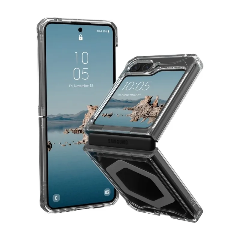 UAG Samsung Galaxy Z Flip5 Plyo Pro skal Ice/silver