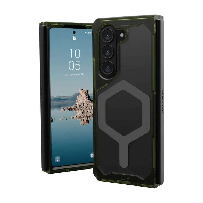 UAG Samsung Galaxy Z Fold5 Plyo Pro skal Olive/Space Grey