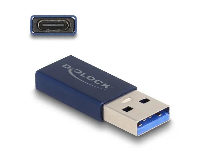 Adapter USB-A hane till USB-C hona