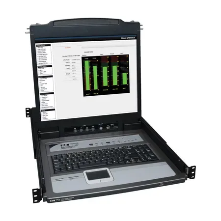 Eaton Tripp Lite 8-ports rack-KVM-switch med 19-tums LCD, 1U