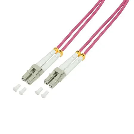 LogiLink LC-fiberkabel OM4, 5 m