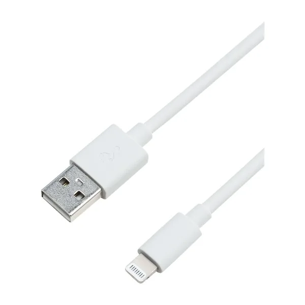 ELETRA USB-Lightning-kabel 2 m, vit