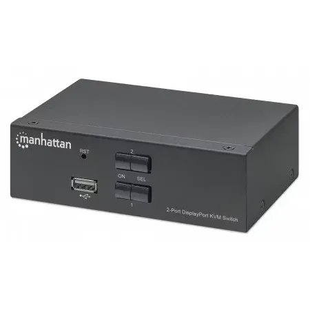 Manhattan 153546 KVM-switch, DisplayPort, 4K