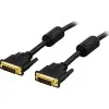 DELTACO DVI monitorkabel Dual Link