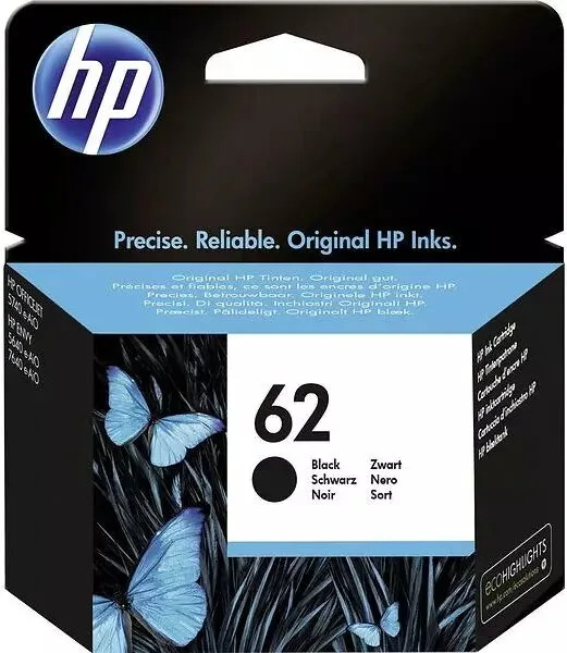 HP 62 (Svart)