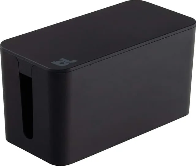 #Delete CableBox Mini Skrivebord Kabelboks Sort
