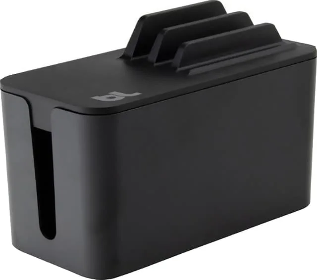 BlueLounge kabelbox ministation BLUCBM-BL-02 (svart)