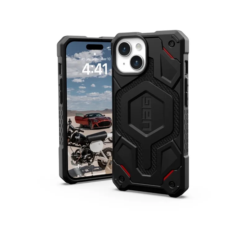 UAG iPhone 15 Monarch Pro Kevlar skal MagSafe