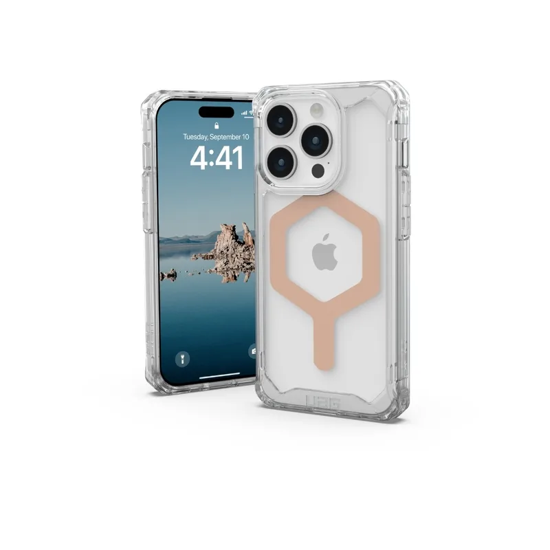 UAG iPhone 15 Pro Plyo MagSafe skal Ice/Rose