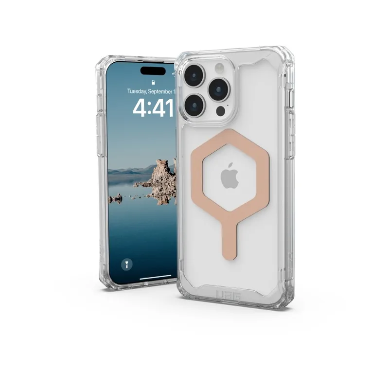 UAG iPhone 15 Pro Max Plyo MagSafe skal Ice/Rose