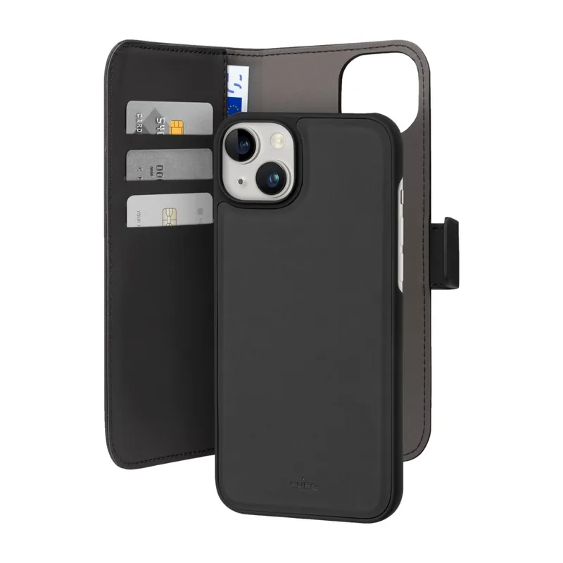 Puro 2in1 iPhone 15 Plus plånboksfodral