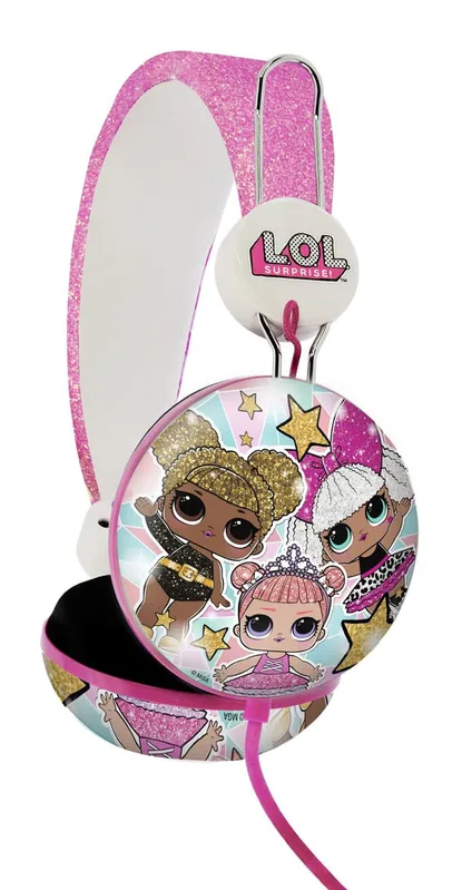 OTL L.O.L. SURPRISE GLITTER GLAM JUNIOR DOME HEADPHONES