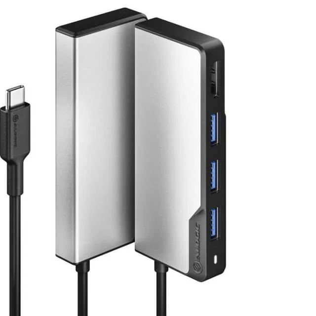 Alogic Fusion Core 5-i-1 USB-C dockningsstation