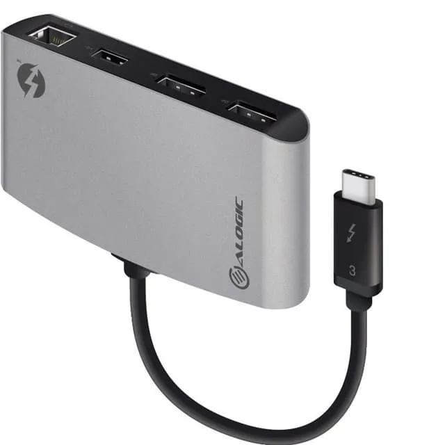 Alogic Thunderbolt 3 Dual DisplayPort dockningsstation