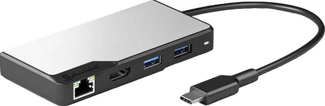 Alogic Fusion Alpha 5-i-1 USB-C dockningsstation