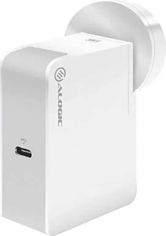ALOGIC USB-C väggladdare 60W reseutgåva (vit)
