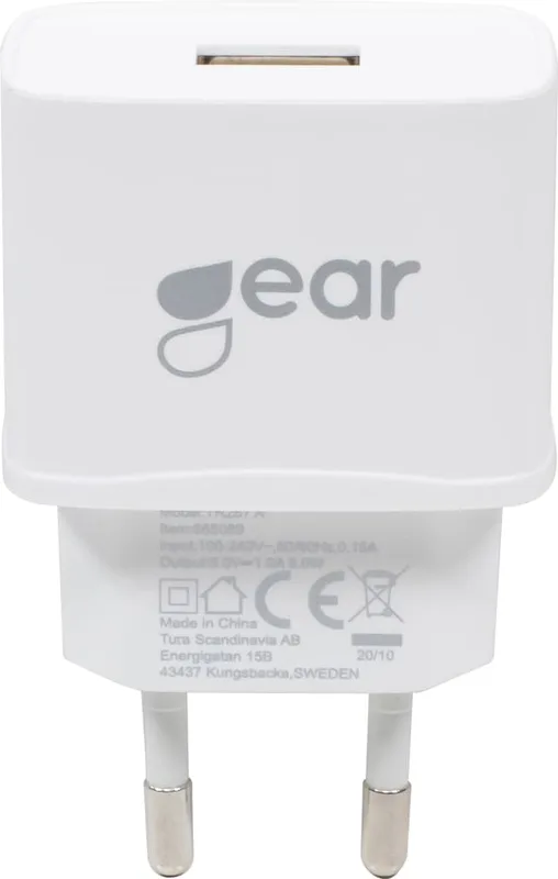 Gear 220V väggladdare
