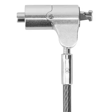 Targus DEFCON Compact kabellås med nyckel, silver