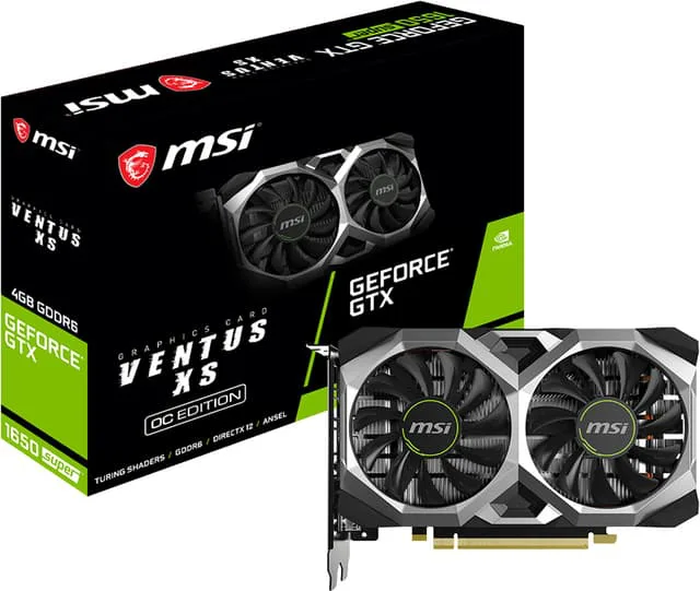 MSI Geforce GTX 1650 Super Ventus XS OC
