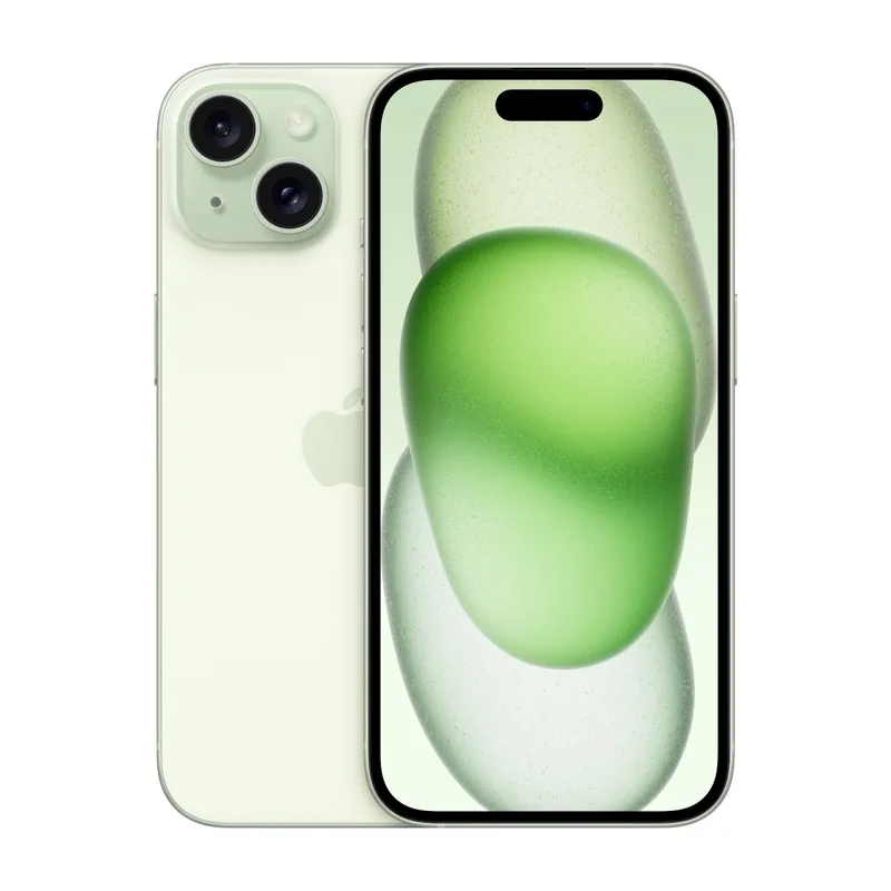 Apple iPhone 15 128 GB, grön