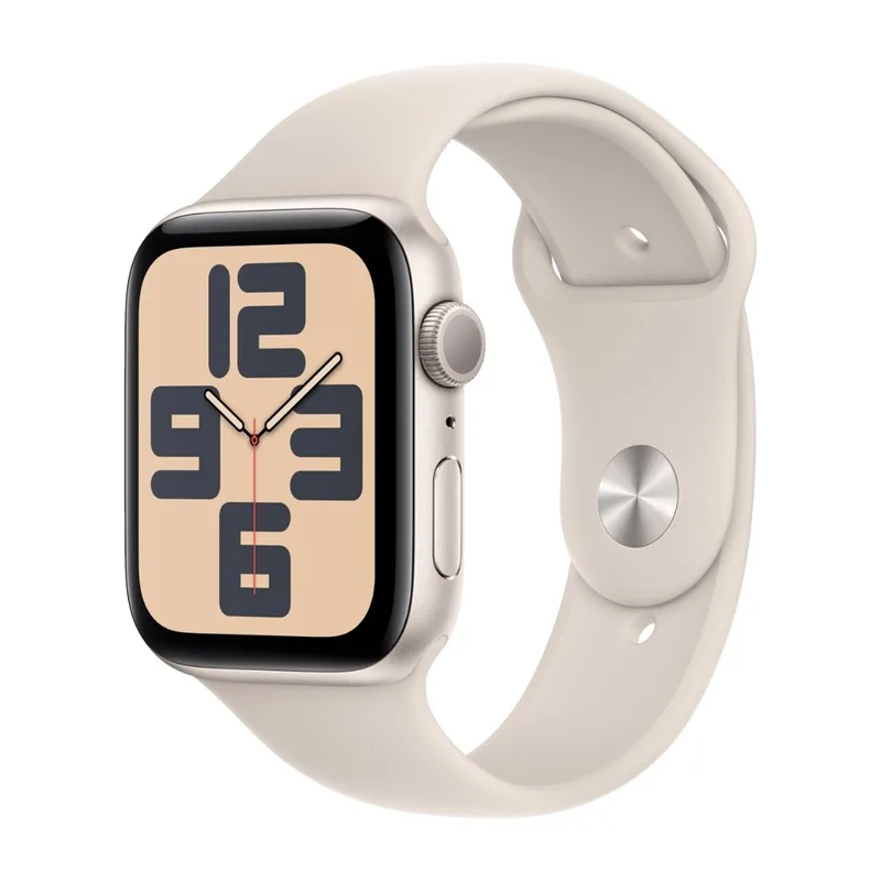 Apple Watch SE GPS 44 mm Stjärnglans