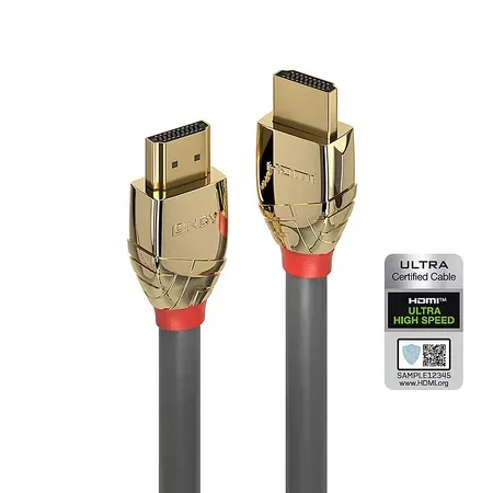 Lindy 37604 HDMI-kabel 5 m HDMI Type A (Standard) Grå