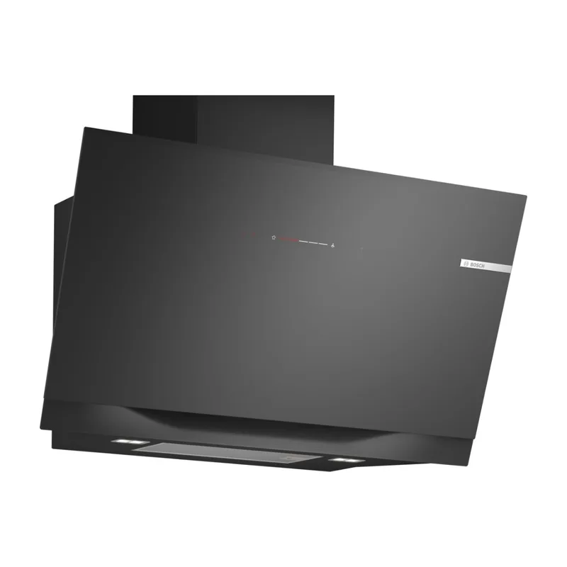 Bosch Serie 8 Vägghängd Köksfläkt DWK91LT60 (Svart 90cm)
