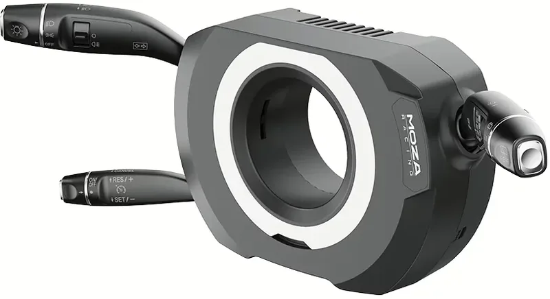 MOZA Multi-function Stalks for Truck, 28 programmable buttons, Auto-cancelling turn signals