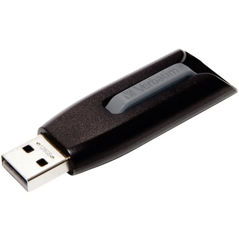 Verbatim V3 USB-minne 128 GB Svart 49189 USB 3.2 Gen 1