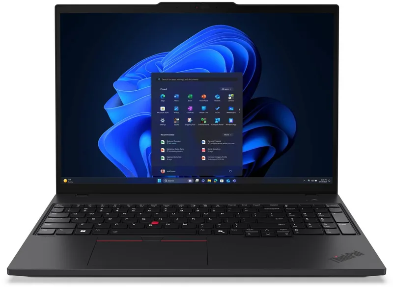Lenovo ThinkPad T16 G4, 16" Full HD+ IPS matt, Intel Core Ultra 5 228V, 32 GB, 512 GB PCIe SSD, WiFi 7, bakbelyst tangentbord, Win11 Pro, 3 års Premier Support