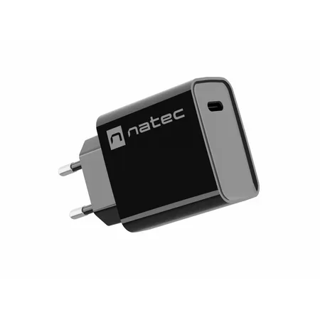 Natec Ribera USB-C-laddare 20 W PD, svart