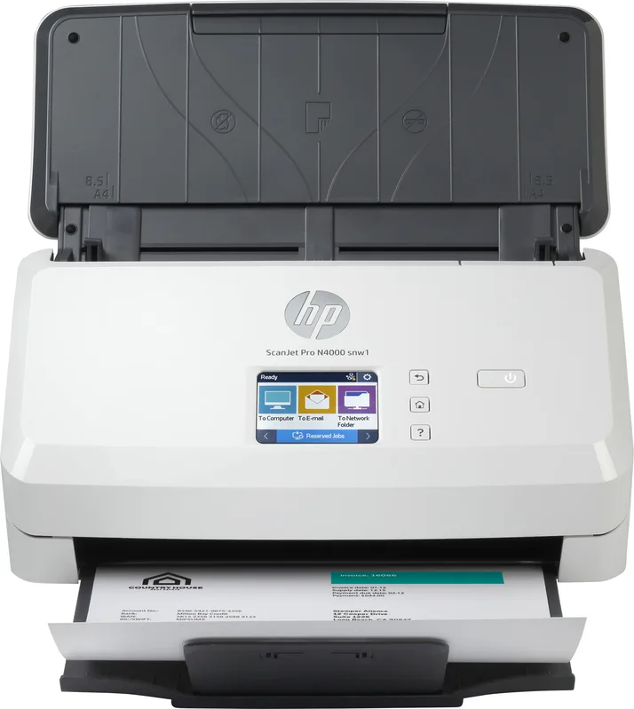 HP ScanJet Pro N4000 snw1 arkmatad skanner